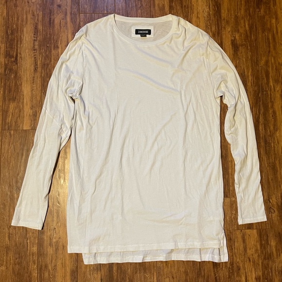 Zanerobe long sleeve, medium, white, never worn - Picture 1 of 2